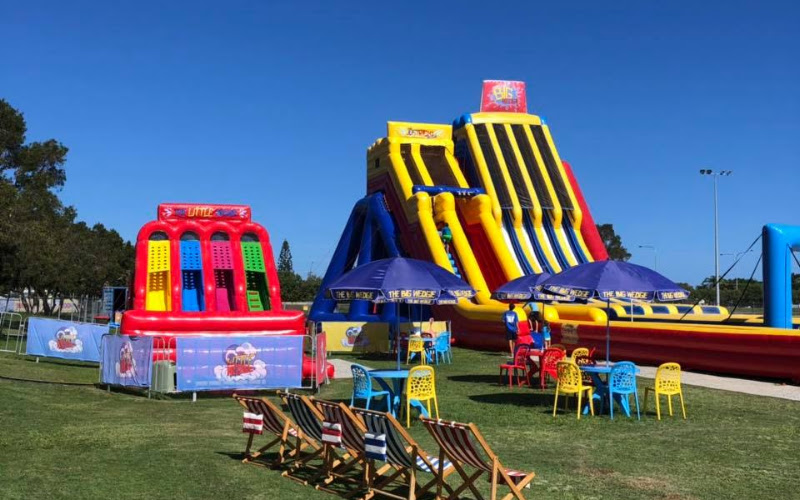 The Big Wedgie Inflatable Water Park, Gold Coast