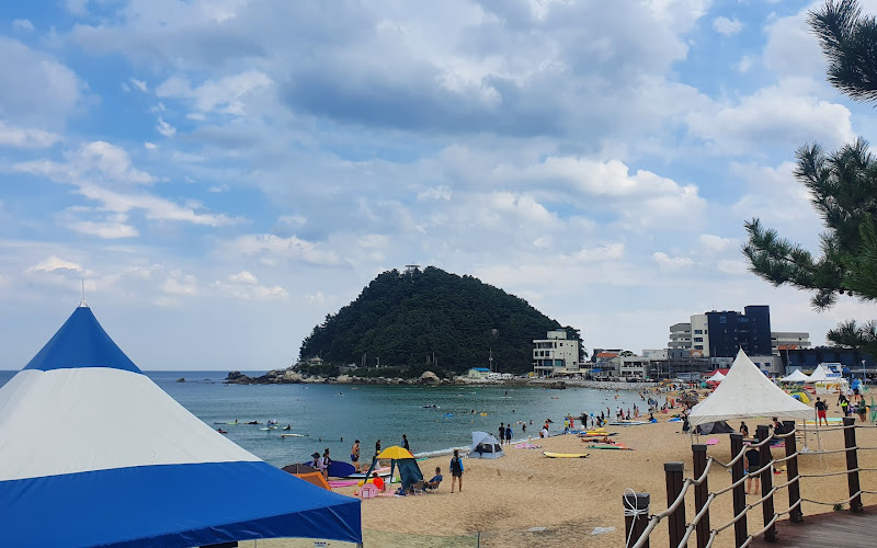 죽도해변