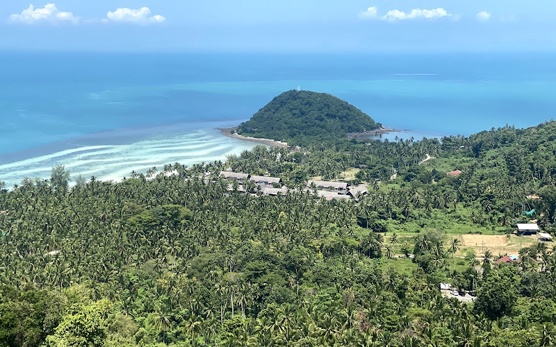 Viewpoint beach and ocean