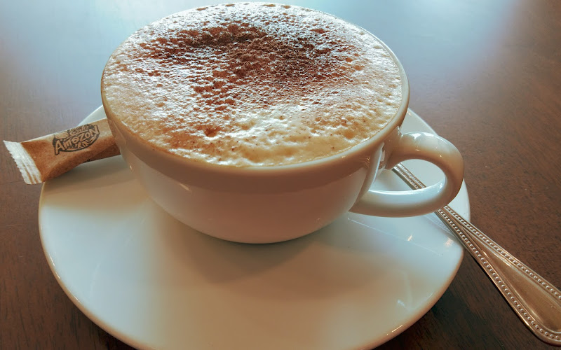 Café Amazon หน้าศาลเจ้ากวนอู