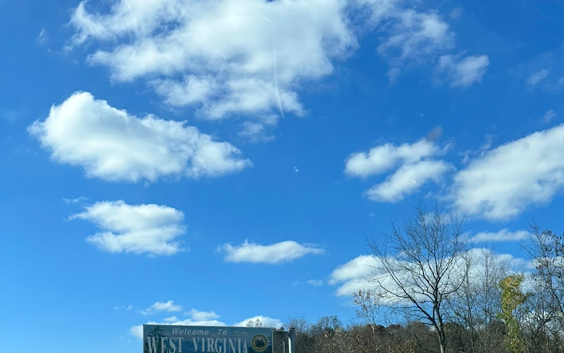 West Virginia Welcome Sign
