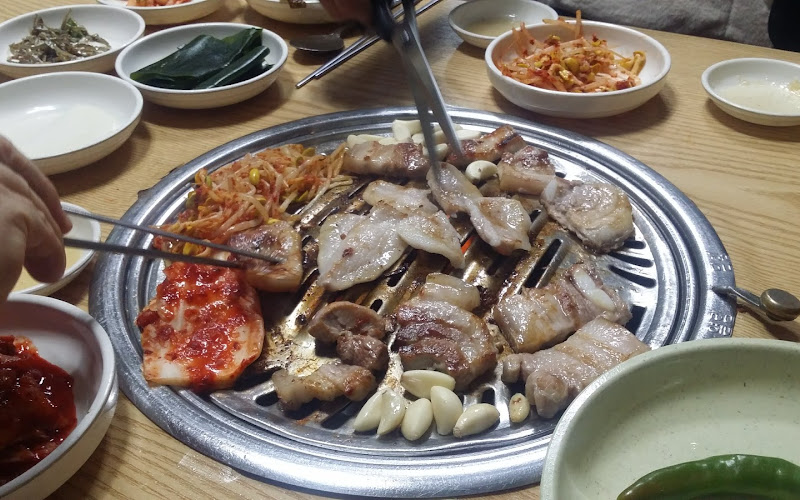 까치생숯불구이