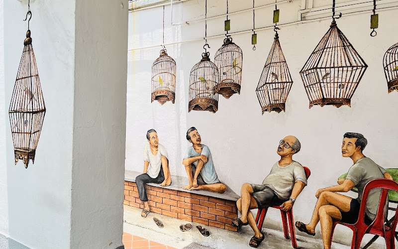 Mural : Bird Singing Corner