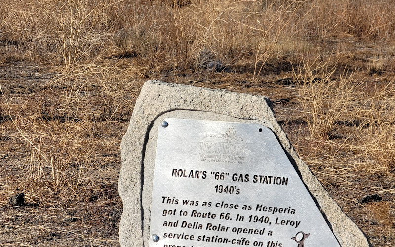Rolar's "66" Gas Station Historic Marker