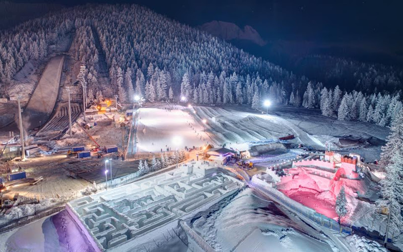 Snowlandia Śnieżny Labirynt