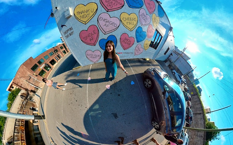 Candy Hearts Gulch Mural