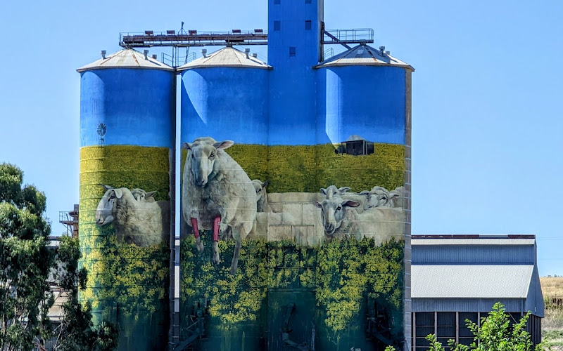Merriwa Silo Art