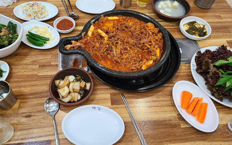 대명오리불고기