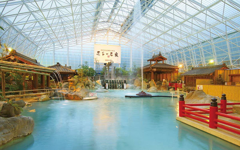 硫黄谷庭園大浴場