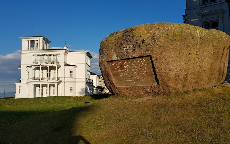 Memorial establishing the first seaside resort