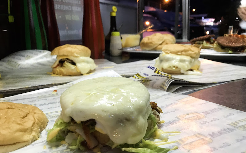 B&B Burger Station Cheese Leleh