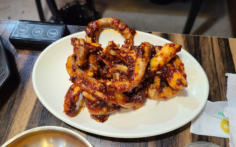 산호참숯불아나고곰장어