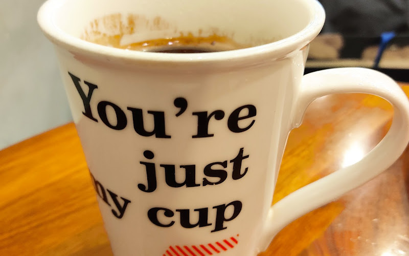 Some coffee