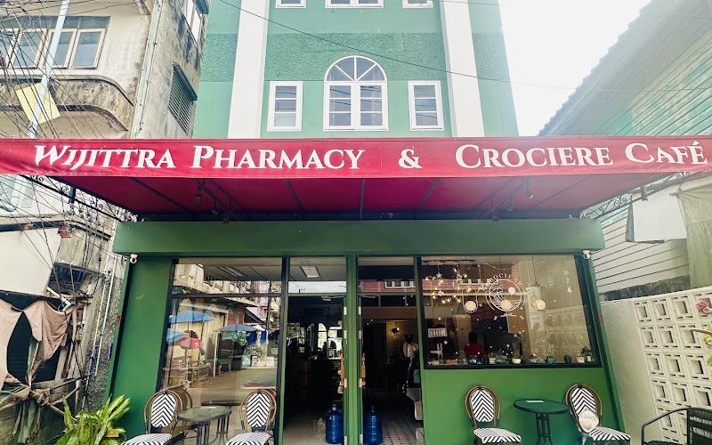 Wijittra pharmacy & Crociere cafe with Hostel