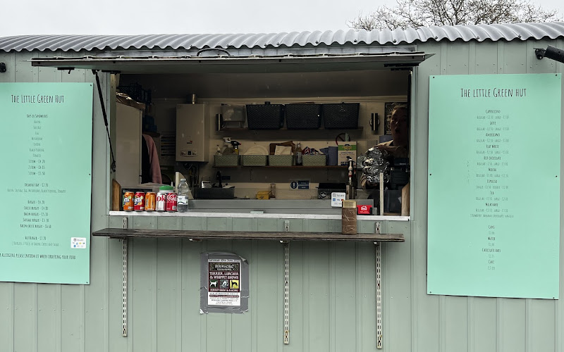 The Little Green Hut.