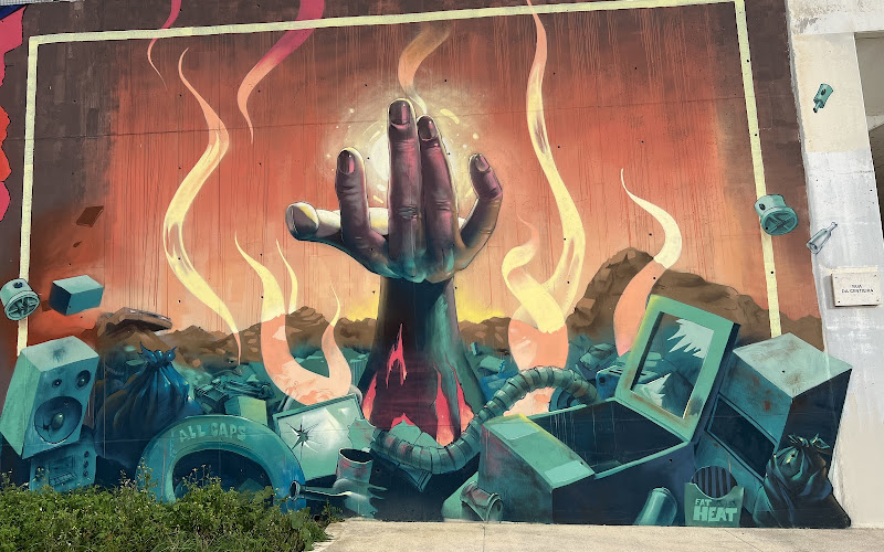 Street-artist J. de Montaigne