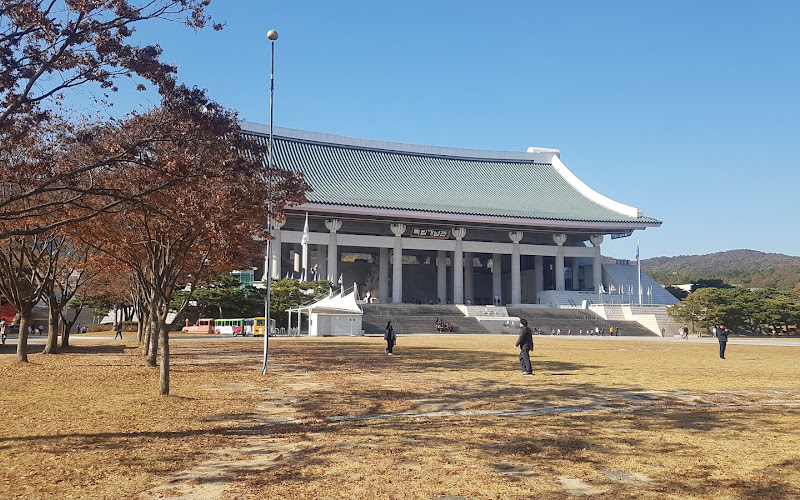 독립기념관 단풍나무숲길