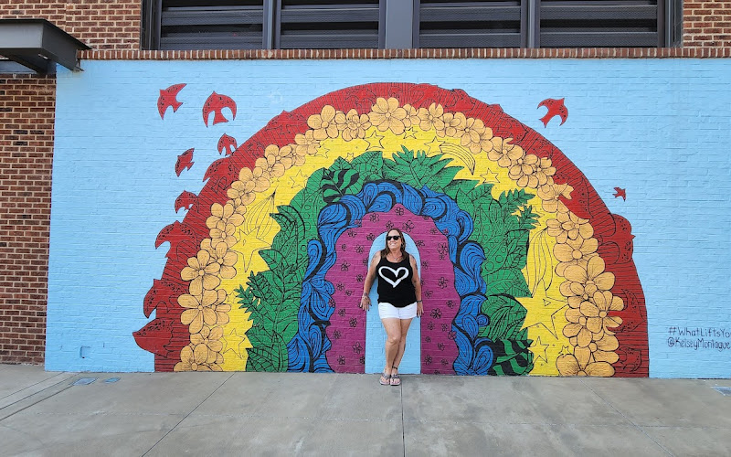 What Lifts You -Hot Air Balloon- Kelsey Mountague Art Mural