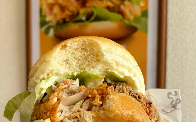 中国味炸鸡汉堡