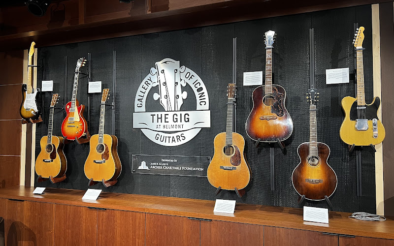 The Gallery of Iconic Guitars (The GIG) at Belmont