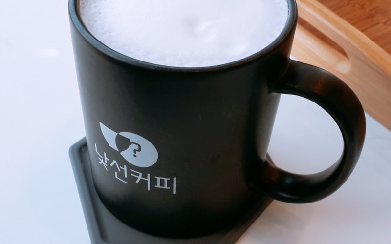 見慣れぬコーヒー