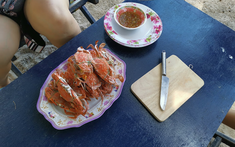 ป้า​ ยวง​ ปูม้า​ ปูสด​ Fresh​ Crabs