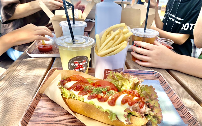淡路島ホットドッグGURUDOG✖️THEBAR infinity