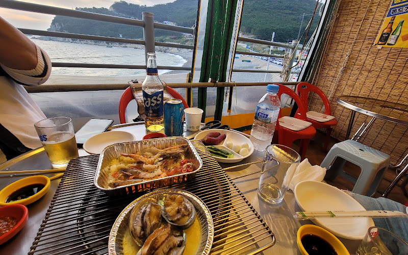 太宗台碎石場 蛤蜊燒烤村