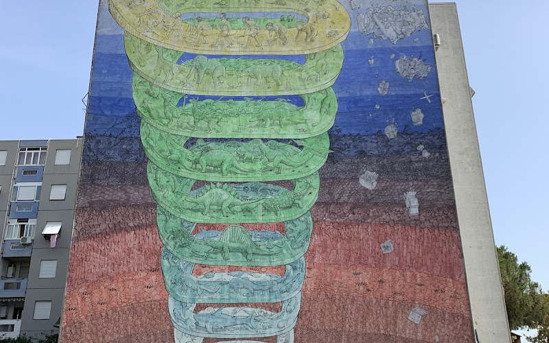 Murales di Blu a Casal de Pazzi