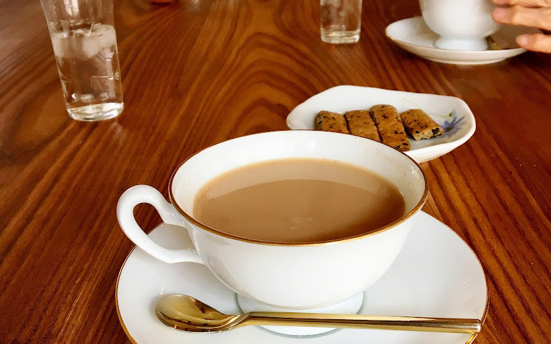 ギャラリー日曜館山中温泉、カフェ加賀菜スープ