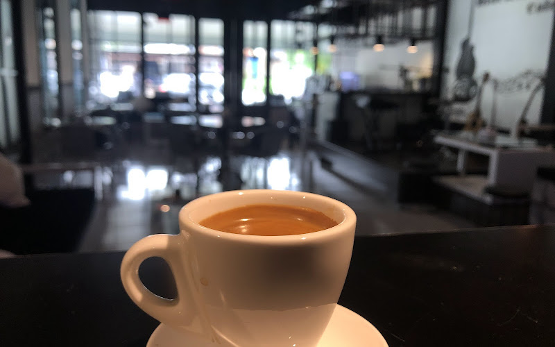 Black White Coffee Cafe