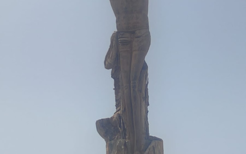 Gesù sul legno della croce