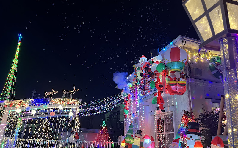 れおくん家イルミネーション（9月半ば〜12月25日まで）