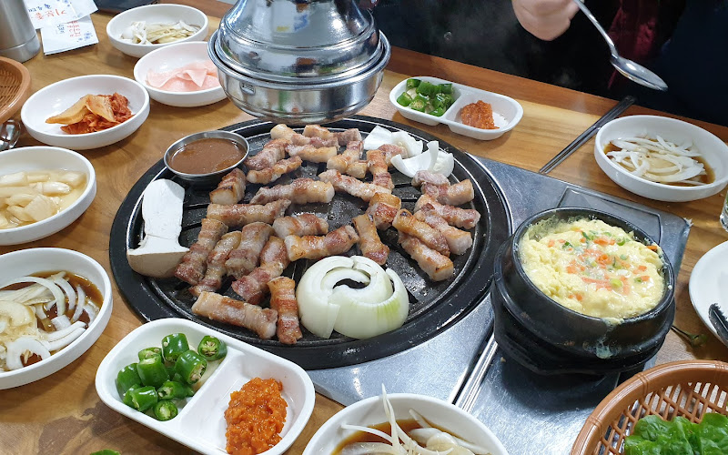 숯불구이삼겹살