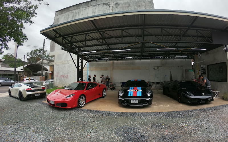 ปังคาร์แคร์ ล้างอัดฉีด กบินทร์บุรี 洗车 car wash - cafe ☕️ bakery 🍞