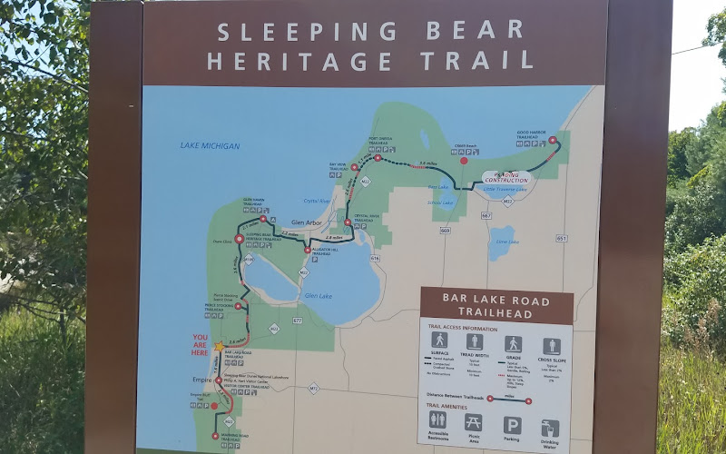 Sleeping Bear Heritage Trailhead