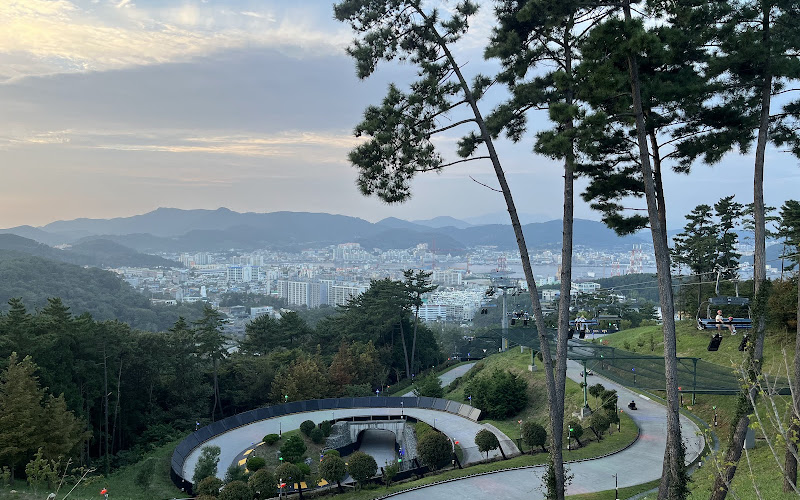 통영루지 승강장