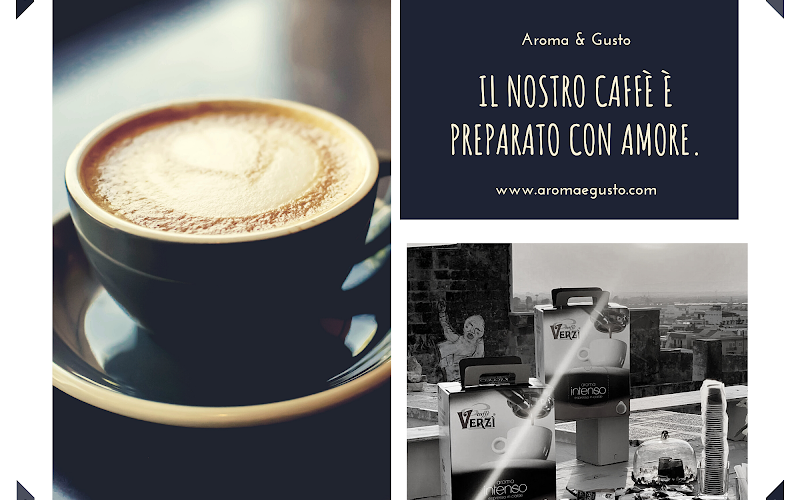 Aroma e Gusto - Caffè in cialde e caffè in capsule - Vini - Gastronomia - Macchine per il Caffè
