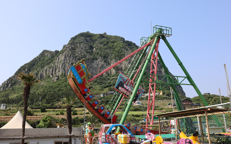 산방산 유채꽃밭