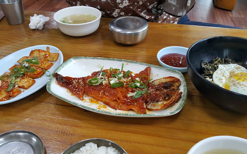 옥미정산채정식