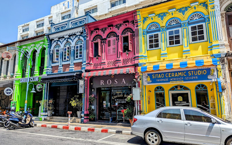 Phuket Town Old Historical Streets