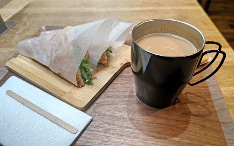 Dad's bread n' coffee