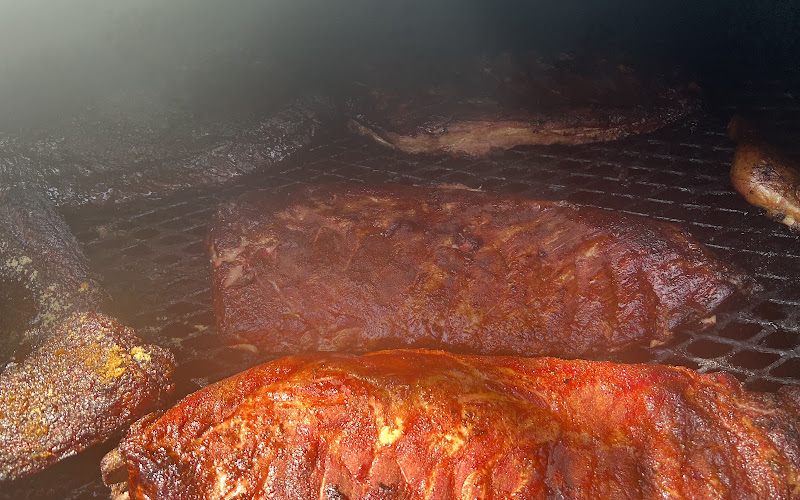 Rolling smoked barbeque