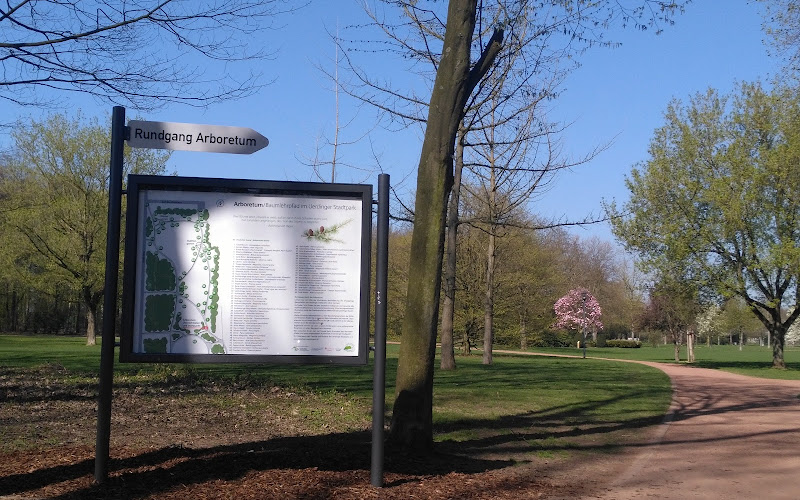 Arboretum / Baumlehrpfad im Uerdinger Stadtpark