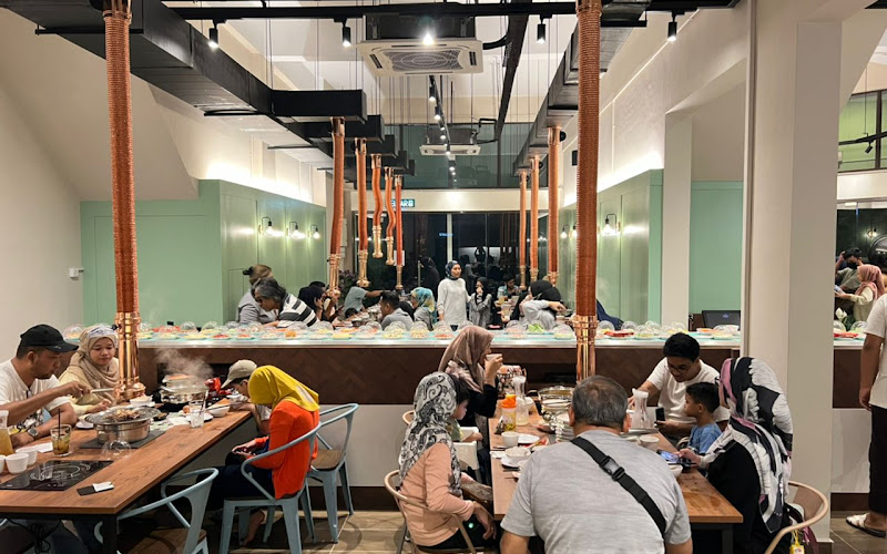 Lets Nabe Charcoal Grill & Hotpot, Indera Mahkota 7, Kuantan, Phg ( Halal, A5 Wagyu, BBQ Buffet, Yakiniku and Shabu2)