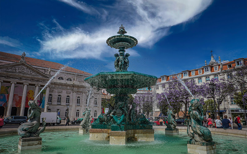 South fountain of Rossio