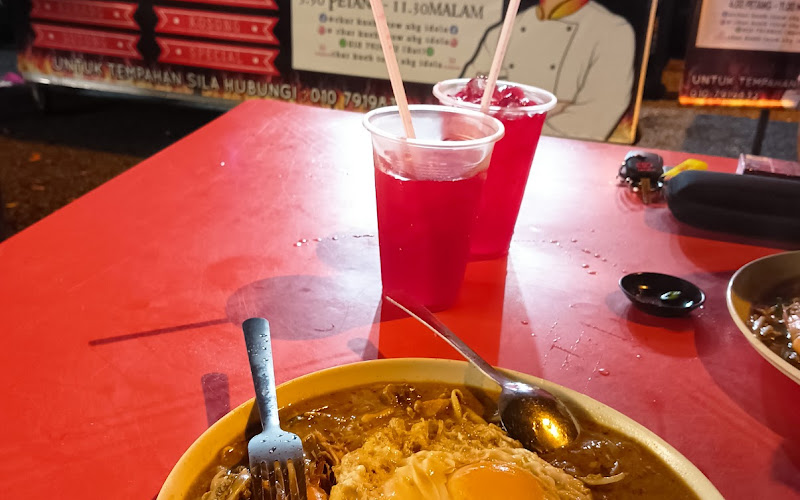 Char kuey teow Abang Idola