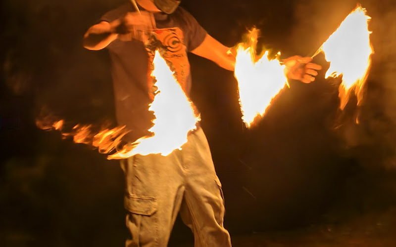 Fire Show Pangkor Island