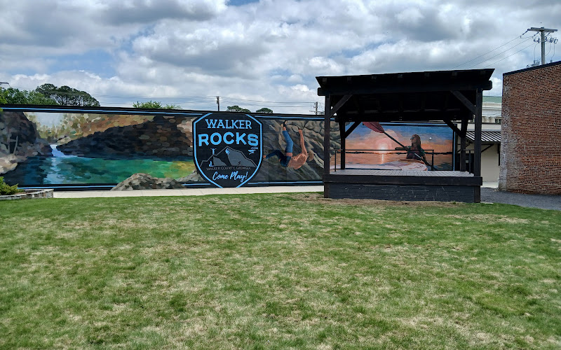 Walker Rocks At LaFayette Mural
