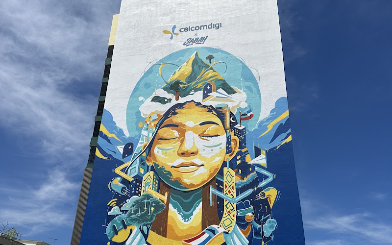 The CelcomDigi Dreamer Mural Art